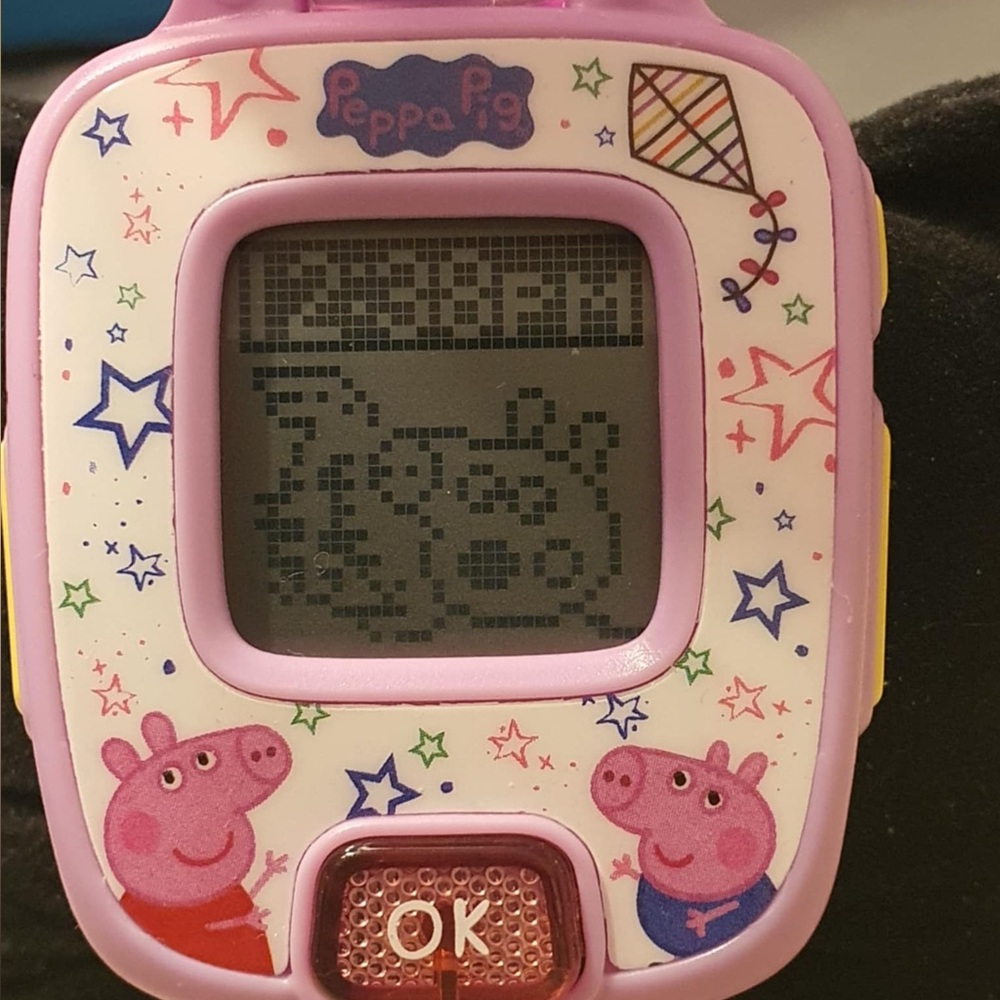 🦋10/$20🦋 Vtech Peppa Pig  Digital Interactive Girl's Watch